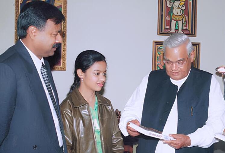 With Former Prime Minister Late Shri Atal Bihari Vajpayee